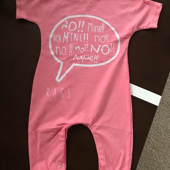 🎀🎀Adorable “Mine” jumpsuit. 🎀🎀🎀 - Picture 2 of 3